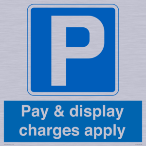 Pay & display charges apply